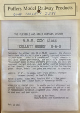 Puffers Models 4mm OO EM P4