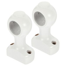 2 Pcs Curtain Pole Wooden