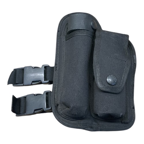 Black leg harness with gas - leg, cs
