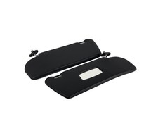 SUN VISOR WITH MIRROR BLACK