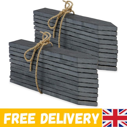Slate garden markers - slate,