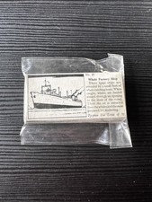 RARE 1955 ‘Types Of Ships’ Full Set of 20 Typhoo Tea Collectors Cards