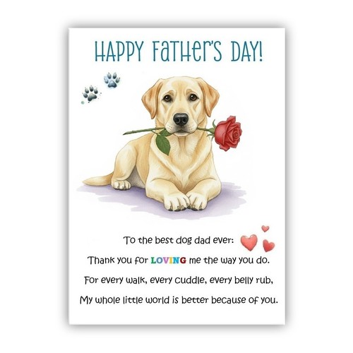 Father day card - father’s,