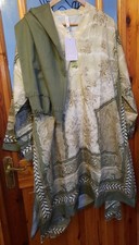 Lady 3piece Cgreen And Cream