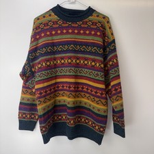 The Sweater Shop Crew Neck Colourful Jumper Size S
