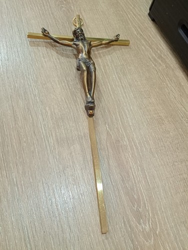 Vintage inri brass - inri, jesus