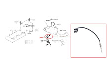 FOR MITSUBISHI L200 KL2T SERIES 5 2.4DiD EXHAUST GAS TEMPRATURE SENSOR 04/2015+
