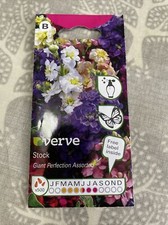 Verve Stock Giant Perfection Assorted, 500 Seed, Free Label, New, Free Postage