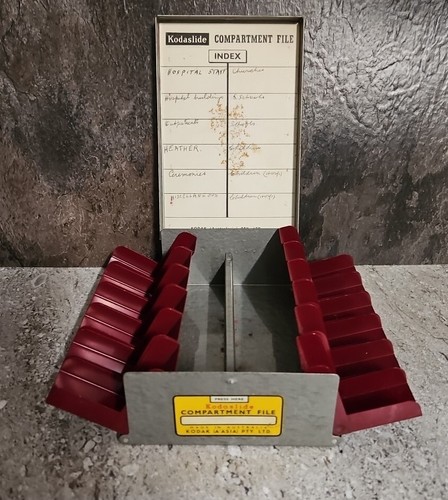 Vintage kodaslide compartment - vintage,