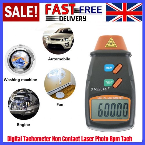 Digital tachometer non contact - tachometer,