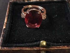 Vintage Style Jewellery Red