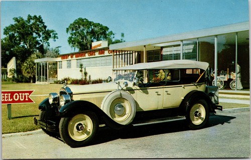 Postcard 1927 packard - postcard,