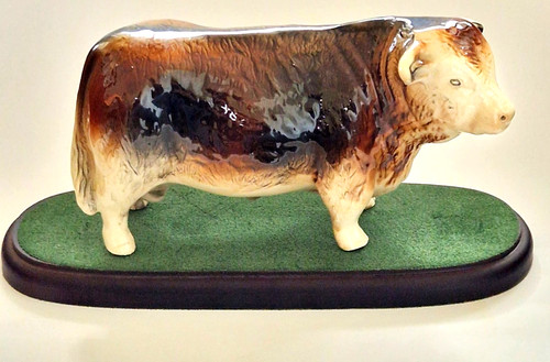 Vintage melba ware hereford - melba,