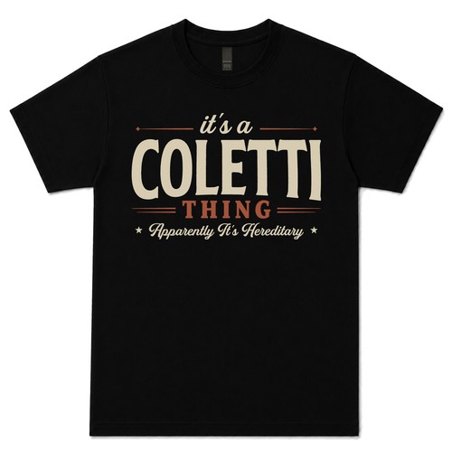 Coletti thing - it's,