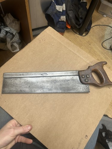 Vintage tenon saw - vintage, by