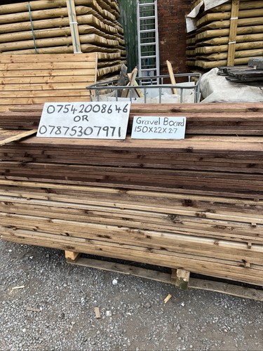 Gravel boards 150x22x2 - gravel, 150x22x2.7