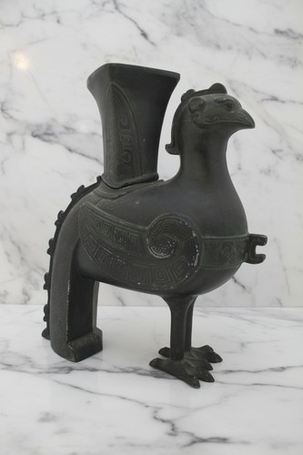 Chinese phoenix rooster zun - chinese,