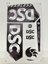 DSC Cricket Bat Stickers Black