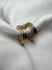 Versace Greca Gold Colour Hoop