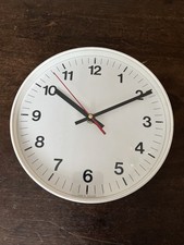Vintage School Wall Clock 9”