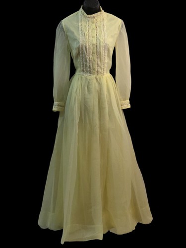 Vintage handmade light yellow - handmade,