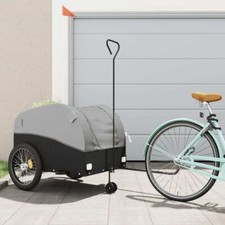 Bike Trailer Black and Gray