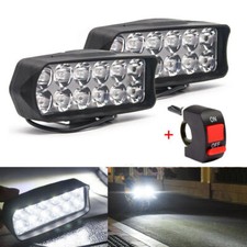 2Pcs Motorcycle LED Driving