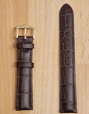 Hirsch  Duke  Watch Strap Long Length  Black  Brown