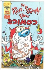 Ren and Stimpy Wizard Supplement Mini-Comic #1, Near Mint Minus Condition!