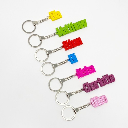 Personalised keyring - 3d,