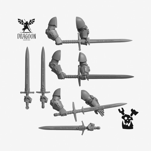 Black gryphons sword - black,
