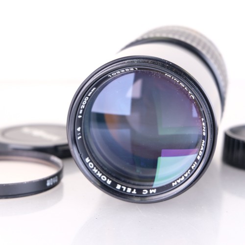 Minolta tele rokkor 200mm - minolta,