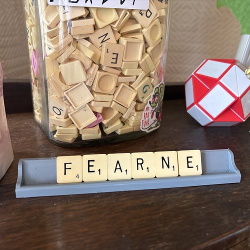 Scrabble letter tile holder - scrabble,