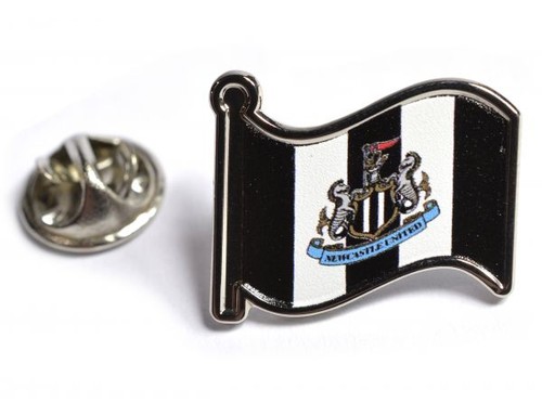 Newcastle united flag pin - newcastle,
