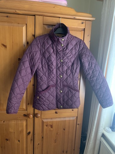 Joules women plum quilted - women's,