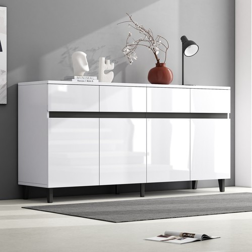 Modern sideboard white - sideboard, kitchen