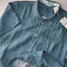 Tommy Bahama Camp Shirt Sea