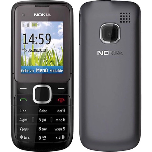 Nokia dark grey - c1‑01,
