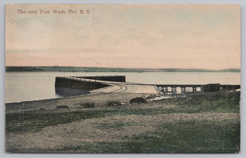 The new port wade pier - the,