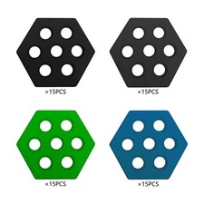 15Pcs Surfboard Traction Pads