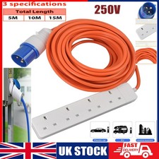 Camping 4 Way Extension Lead