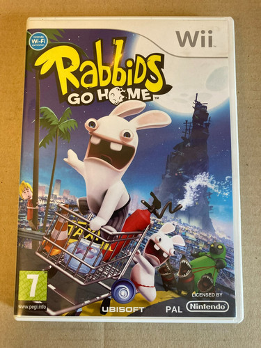 Rabbids home nintendo - rabbids,