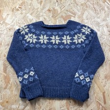 Vintage Hand Knit Wool Chunky