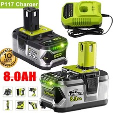 6Ah 8.0Ah12Ah For RYOBI 18Volt