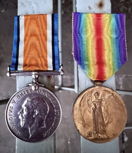 Ww1 british war victory medal - ww1,