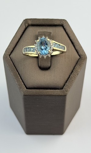 Blue topaz and - blue,