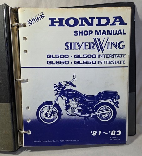 1981 1983 honda - honda, silverwing