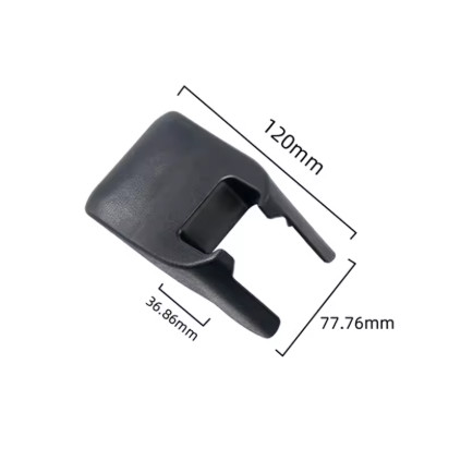 Seat rail cover - cover, bracket