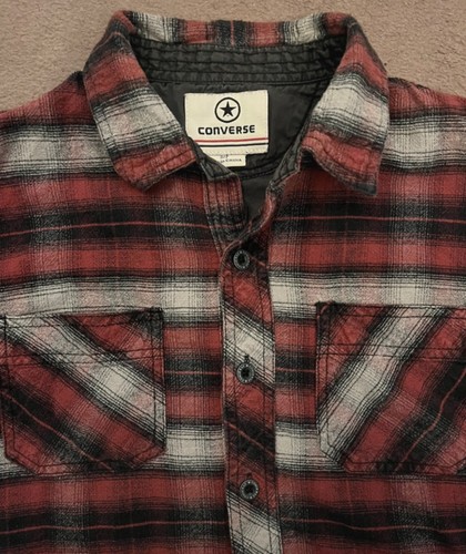 Converse plaid check shirt - ,