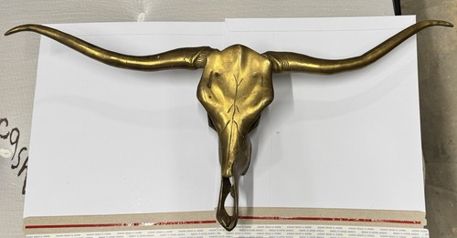 Large vintage solid brass - large,